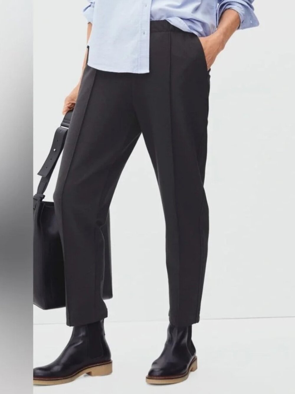 EVERLANE The Dream Pant in Black Small NEW! - Picture 3 of 16